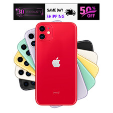 Apple iPhone 11 64GB/128GB - Fully Unlocked GSM+CDMA 6.1" Screen
