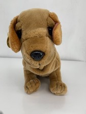 Realistic 1996 Wrinkle Dog Plush Toy Collectors Choice By Toy Trading Co. Soft B