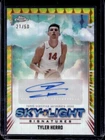 2024 Topps Chrome Basketball Gold Geometric Refractor Tyler Herro #SLS-THE PSA 9