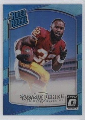 2017 Donruss Optic Rated Aqua Prizm 117/299 Samaje Perine #156 Rookie RC 6h5