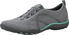 Skechers Women's Breathe Easy Fortune Knit Grey/Mint 7.5 New with tags