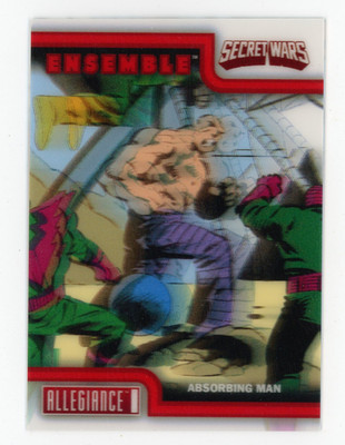 2024 Marvel Allegiance Secret Wars 1984 ENSEMBLE #E-14 Absorbing Man