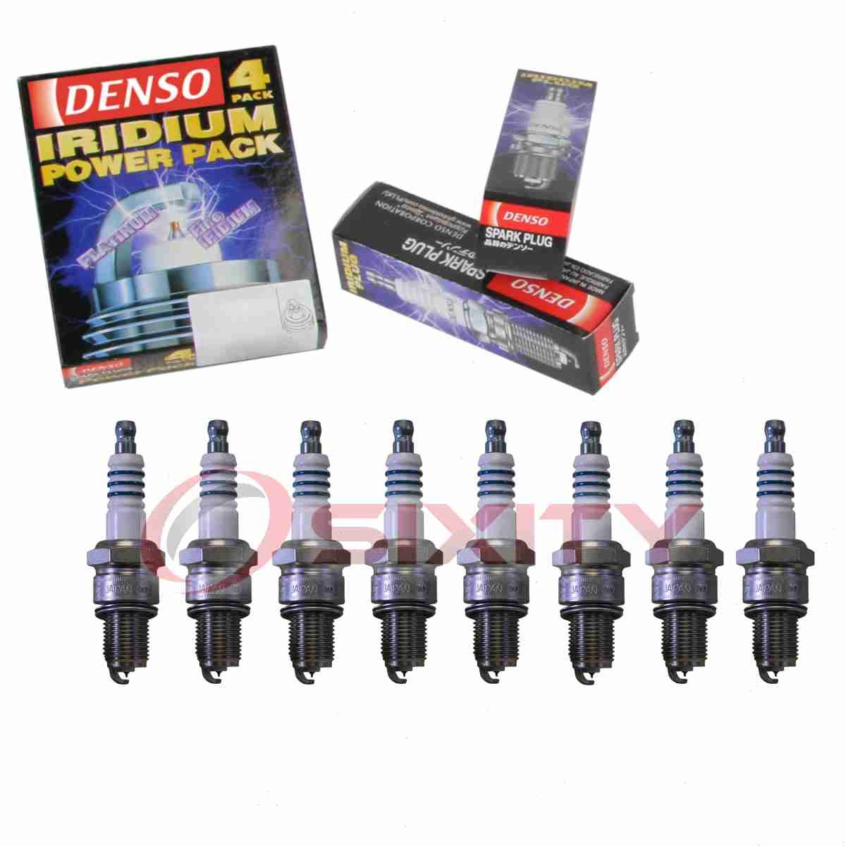 8 pc Denso Iridium Power Spark Plugs for 1973-1979 Ferrari Dino 308 GT4 3.0L rv