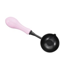 4" Wax Seal Spoon, 1Pcs Painted Wax Sealing Melting Spoon, Light Purple