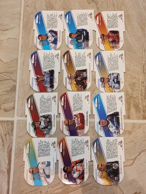 2003 PRESS PASS ShowCar 12 Card Insert Set NASCAR Jeff Gordon Jimmie Johnson - Image 2 of 2