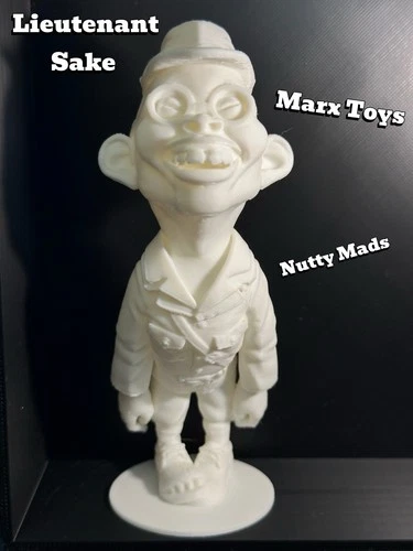 Lieutenant Sake Marx Nutty Mads 3D Printed General Figure