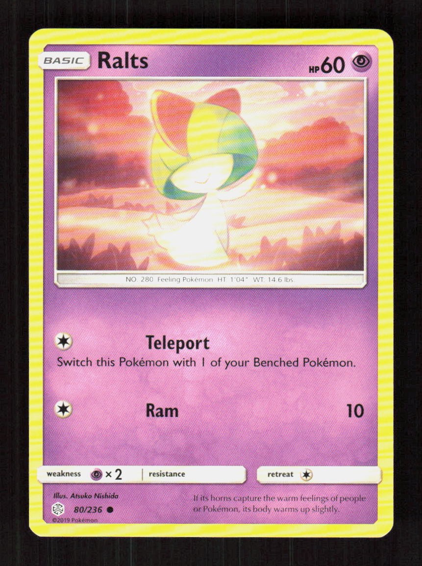 Ralts 80/236 SM - Cosmic Eclipse Common NM