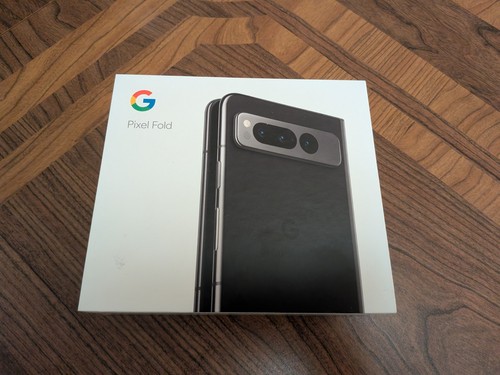 Google Pixel Fold 5G 256GB Obsidian/Black BRAND NEW SEALED