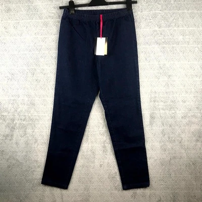 Simply Be Jegging Femme EU 40 Bleu Foncé Jean Stretch Taille Elastiquée Neuf - Photo 1/4