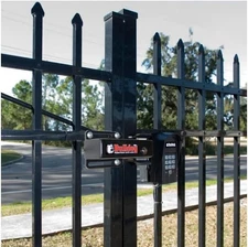 Mighty Mule Bulldog Pedestrian Gate Lock (FM145) Black