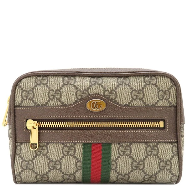Sac GUCCI taille Ophidia GG Supreme toile marron corps 517076 842692