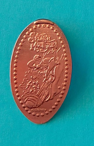 SPLASH MOUNTAIN BR'ER FOX RABBIT BEAR PRESSED PENNY DISNEY CLOSED NOW & GONE