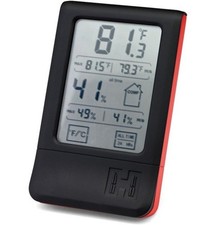 Hornady Digital Hygrometer Red AAA Indoor Thermometer And Humidity Sensor 95909
