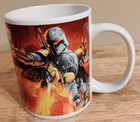 Star Wars 2011 Han Solo & Boba Fett 4" Graphic Galerie Mug NR-Mint — photo 2