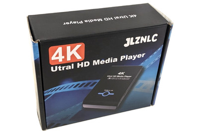 JLZNLC 4K Ultra HD Media Player HDMI USB HDD SSD Photo Movie Music New