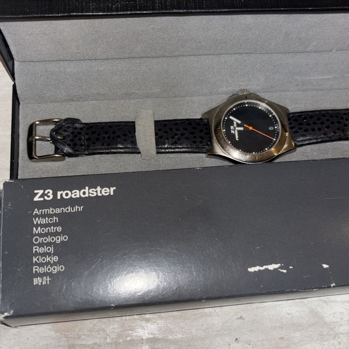 BMW Z3 Z3M Roadster Car Accessory Swiss Made Watch RARE ORIGINAL