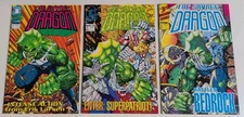 Savage Dragon #1 #2 #3 Complete Mini-Series Erik Larsen 1992 Image Comics Set