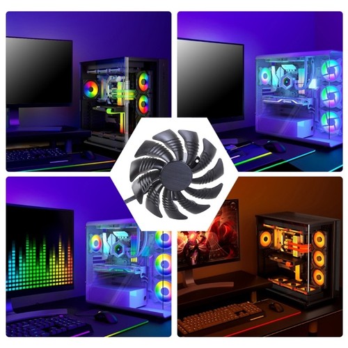 Quiet 4Pin Graphics Card Fan for GTX1080 Graphics Card Radiator for Gamers - Afbeelding 5 van 8
