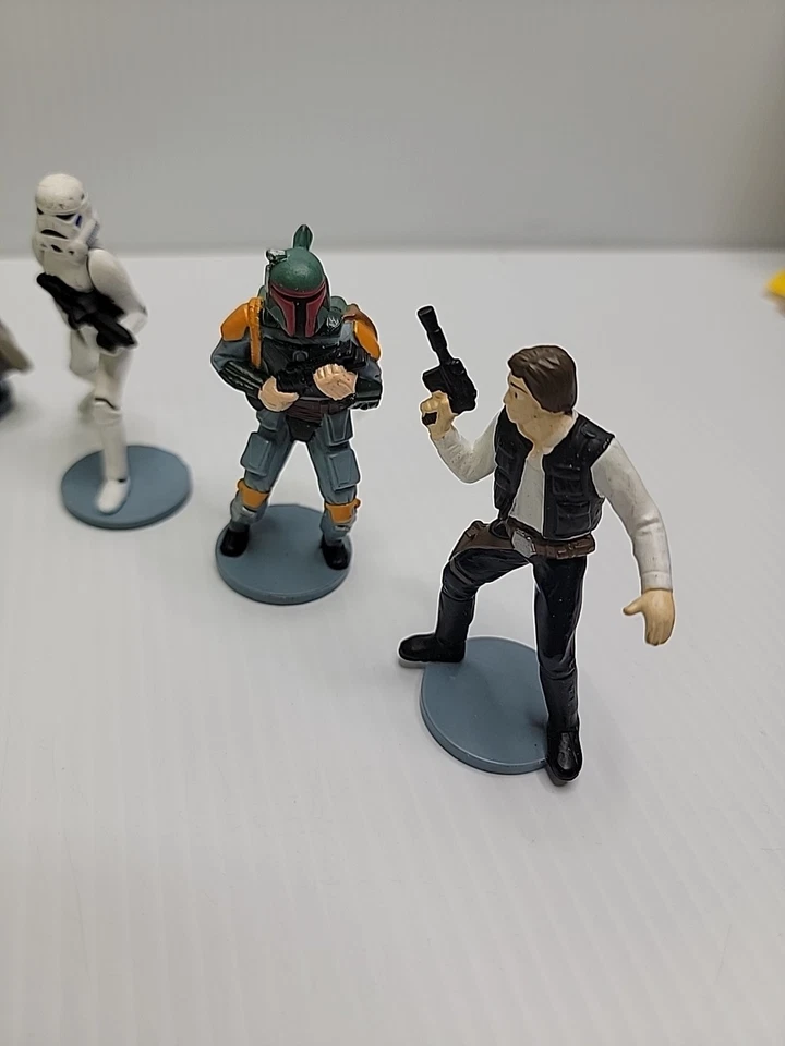 Lot Of 12 1997 Star Wars Applause 3” Figures. Great Value. - Image 2 of 4