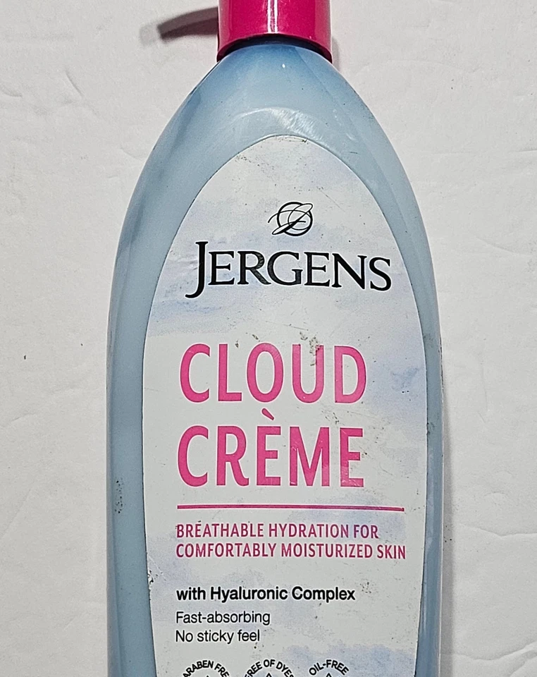 Jergens Cloud Crema Piel Seca Hidratante Loción Complejo Hialurónico 13 fl oz NUEVO Foto 4 de 4