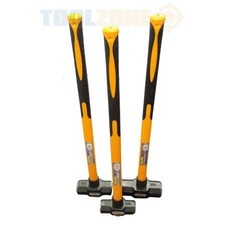 Toolzone 10lb Sledge Hammer Fibre Handle DIY Workshop Drop Forged Demolition