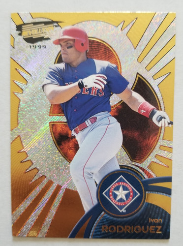 1999 Pacific Revolution Ivan Rodriguez #143 card