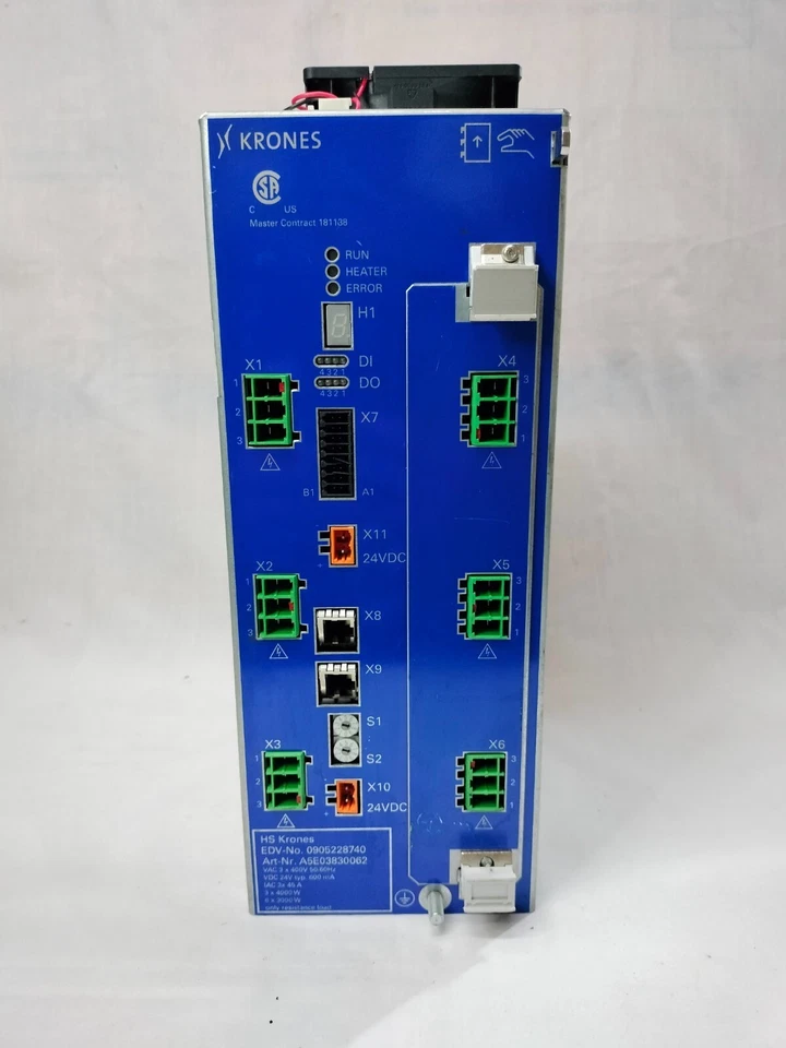 Krones 0905228740 A5E03830062 Drive Controller E Version 006/ FW Version V2.1.0 - Image 2 of 4
