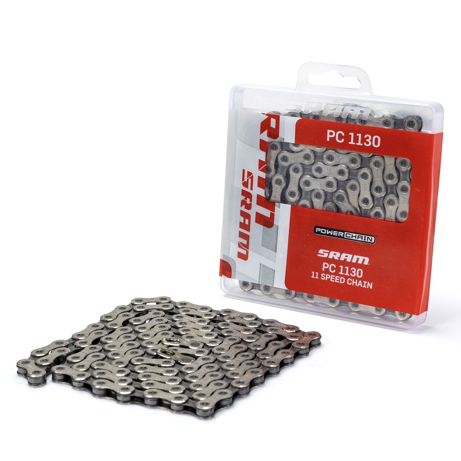 SRAM PC-1130 11 Speed Chain - 114 Links - With PowerLock - Cycle / Bike