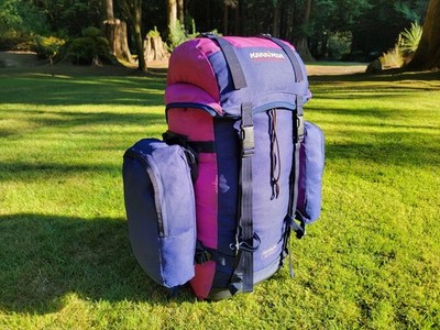 KARRIMOR (UK) Hot Earth KS-100T Vintage 1990 Hiking Climbing 25'' Backpack