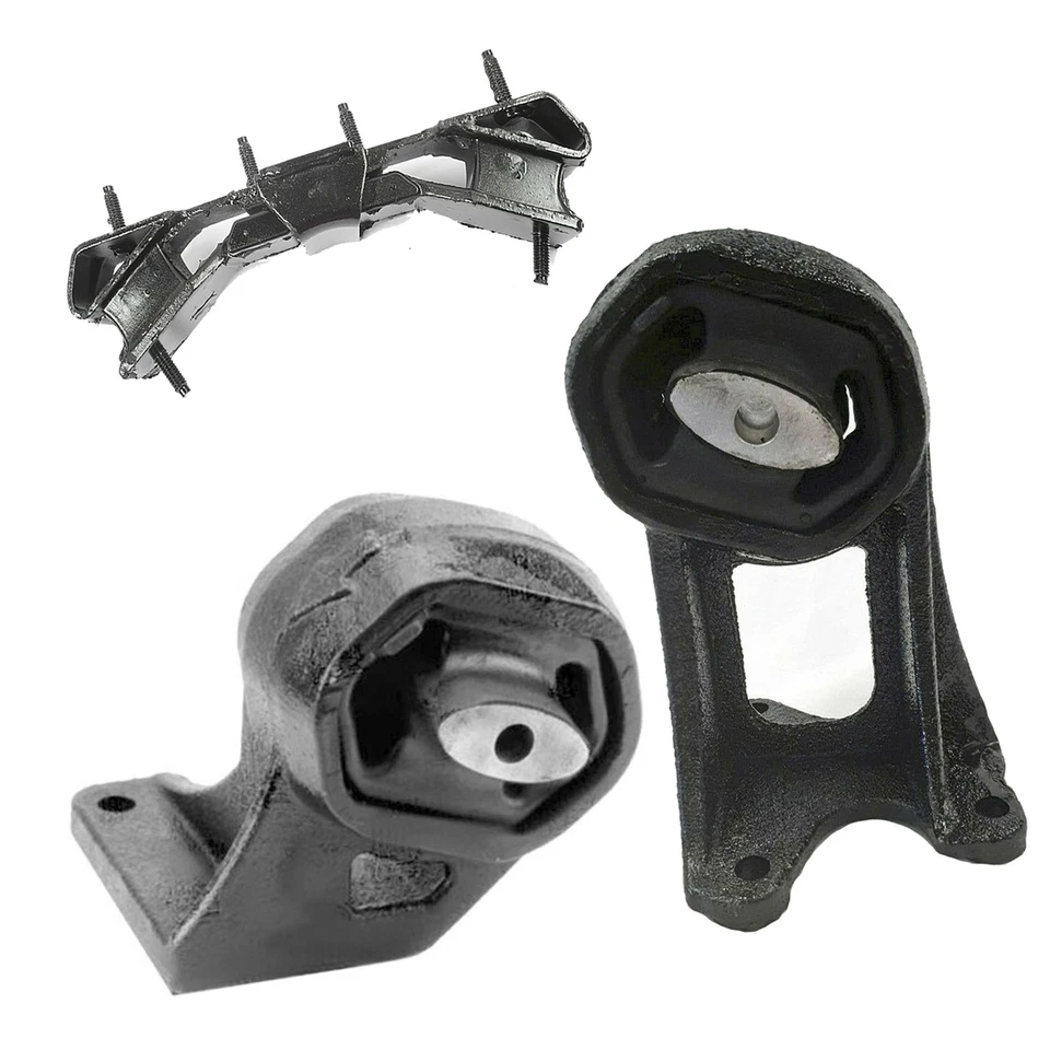 Juego de 3 piezas de montaje de motor y transmisión para Dodge Dakota 4,7 L V8 2005-2010 Foto 2 de 4
