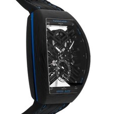 Franck Muller Vanguard Black Carbon Manual Wind Watch V45 S6 SQT CARBON NR 3