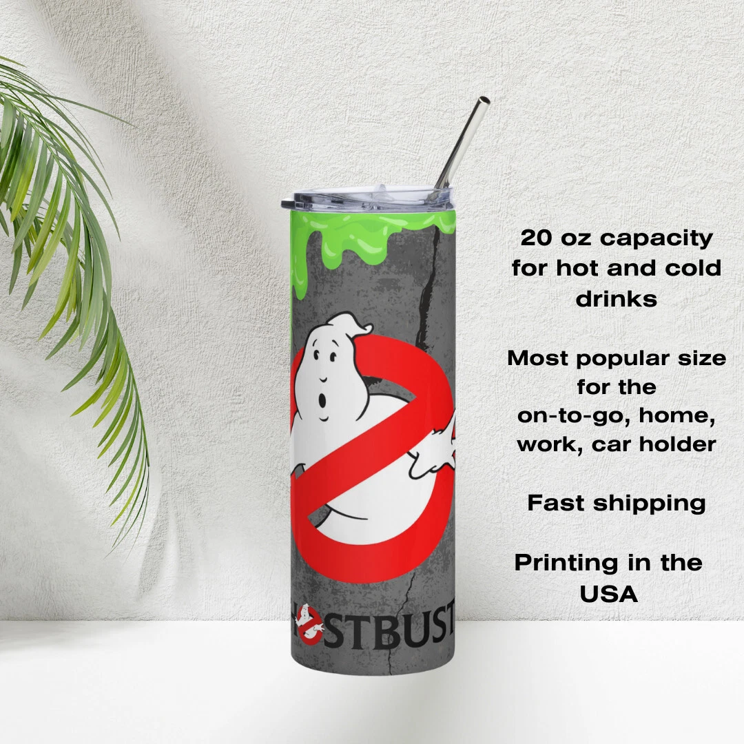 Ghostbusters Tumbler Movie Merch Sublimated Fast Shipping