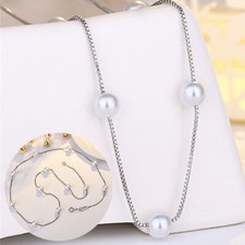 Pearl Pendant Chain Womens Necklace Chain Accessories Necklace Jewellery New