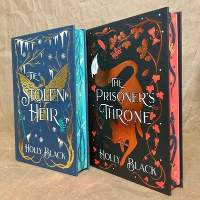 ILLUMICRATE   Stolen Heir & Prisoner's Throne by Holly Black   Handsigned - NEW