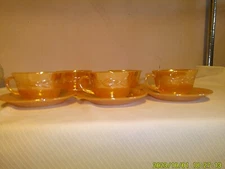 Fire King 6 2-Piece Set of Cup and Saucer
