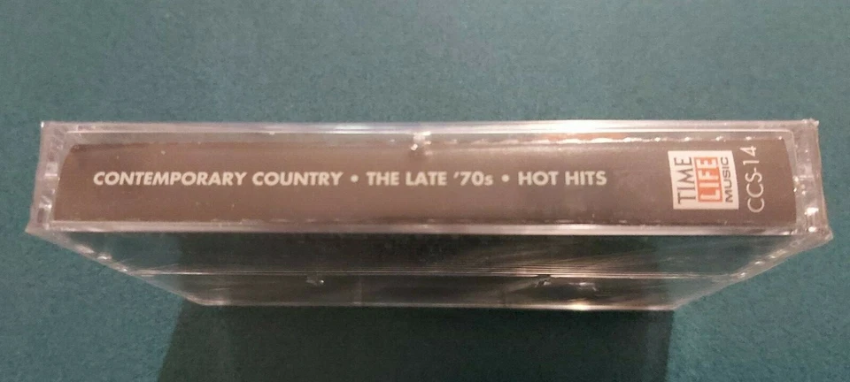 new! SEALED 1993 TIME LIFE TAPE CONTEMPORARY COUNTRY LATE 70'S HOT HITS CCS-14 — 第 3/3 张图片