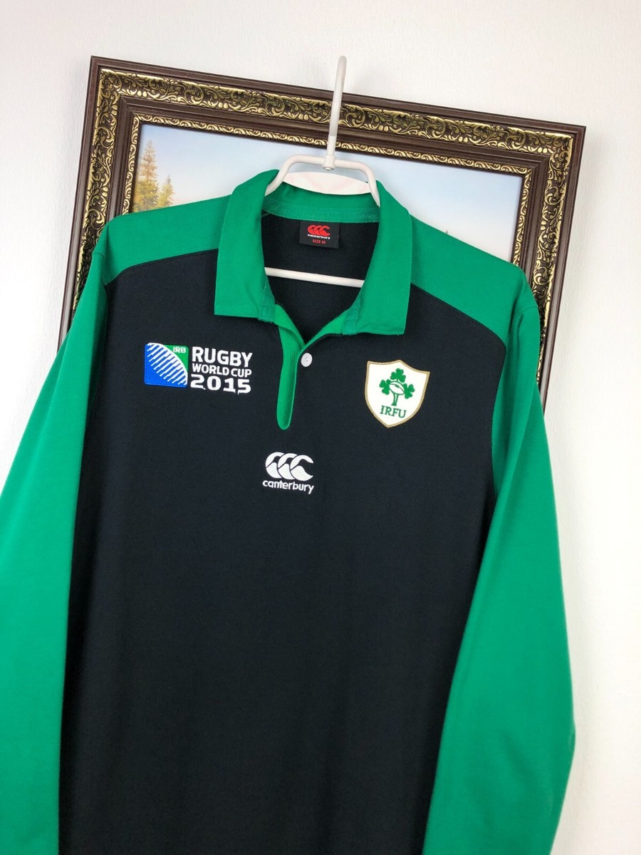 Ireland Canterbury Rugby Union World Cup Long Sleeve Jersey Mens