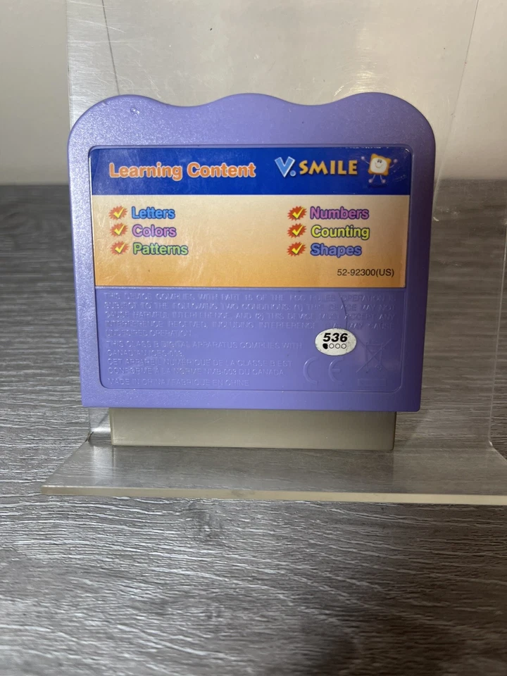 Vtech V.Smile Replacement Bob the Builder BOB'S BUSY DAY Game Cartridge - Image 2 of 2