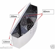 Stainless Steel Kitchen Cutlery Utensil Drainer Holder Organiser Basket Caddy