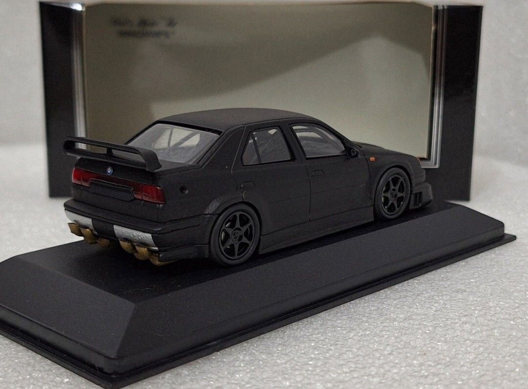 3) Alfa Romeo 155 V6 TI 1993 Homologation in Black 1:43 3) Alfa Romeo 155 V6 TI 1993 Homologation in Black 1:43