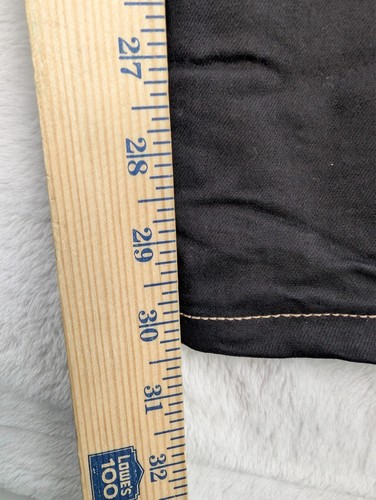 Blue Delta Custom Skinny Jeans Pants Womens 30/30.5 Black Denim - Picture 5 of 9