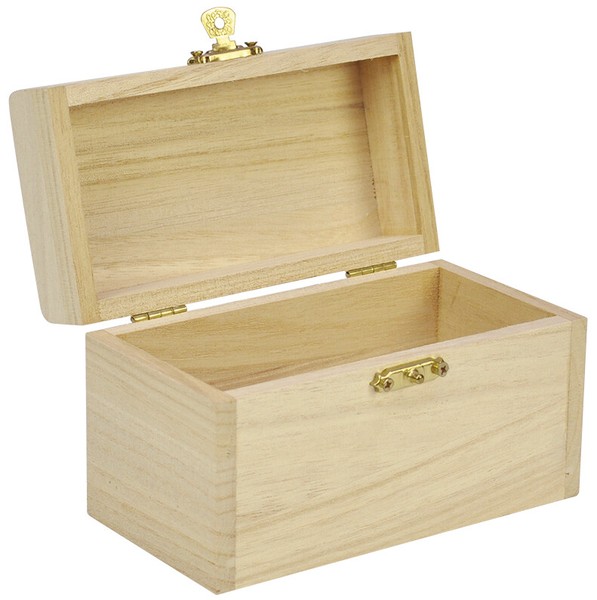 Schatzkistchen Schatzkiste Holzkiste Schatztruhe Geschenkkiste Piratenkiste Holz-image