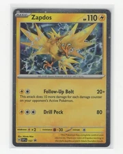 Pokemon Scarlet & Violet Black Star Promo - Zapdos SVP 157