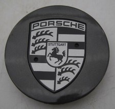 Porsche Einzel Alu Felgendeckel Nabendeckel 991 981 982 718 9Y0 7PP 601 152 OC6
