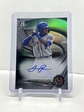 2022 BOWMAN PLATINUM AUTOGRAPHS RC JAYLEN PALMER NEW YORK METS AUTO BZ-2101