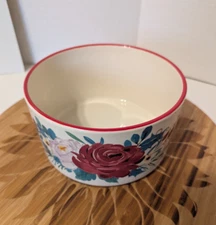 Pioneer Woman 7" Round Floral Food Storage Bowl Vegetable Serving Dish Casserole