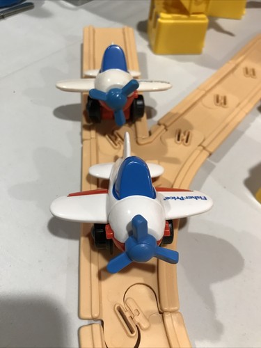 Vintage Fisher Price 1992 Flip Track Rail And Road w/Accessories Great Condition - Picture 18 of 24