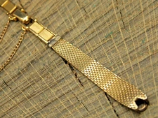 Kestenmade Butterfly Clsp C-Ring Rolled Gold Plate NOS Unused Watch Band Vintage