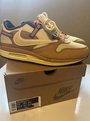 Nike Air Max 1 x Travis Scott Cactus Jack Wheat Lemon Drop 2022