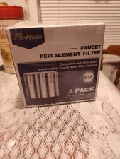 Fil-Fresh Pitcher Water Filters - 2 Pack Replacement Filters Free Shipping 